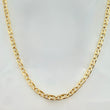 Cadena Lumachina 4.35gr / 23 1/2 in / 2.5mm Oro Amarillo +3 18K ©