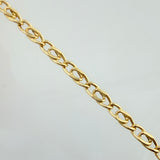 Cadena Lumachina 7.9gr / 23 1/2 in / 3.4mm Oro Amarillo +3 18K ©