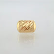 Herraje Cilindro Diamantado 0.15g / 1/4 in Oro Amarillo 18K