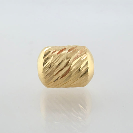 Herraje Cilindro 0.3gr / 6mm Oro Amarillo 18K