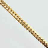 Flat Snake Chain 4.95gr / 15 3/4 in / 3.1mm Yellow Gold +3 18K ©