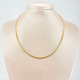 Flat Snake Chain 4.95gr / 15 3/4 in / 3.1mm Yellow Gold +3 18K ©