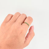 Hollow Channel Ring 0.9g / T6 1/4 / 18K Yellow Gold