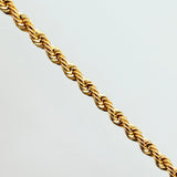 Cadena Lazo 8.25gr / 23 1/2 in / 3.3mm Oro Amarillo +3 18K ©