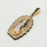 Pendant Virgin of Guadalupe Frame 6gr / 1 3/4 in / 18K Yellow Gold *