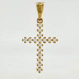 Dije Cruz 1.7gr / 1 1/4 in / Oro Amarillo 18K ©