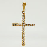 Dije Cruz 1.15gr / 1 1/4 in / Oro Amarillo 18K ©