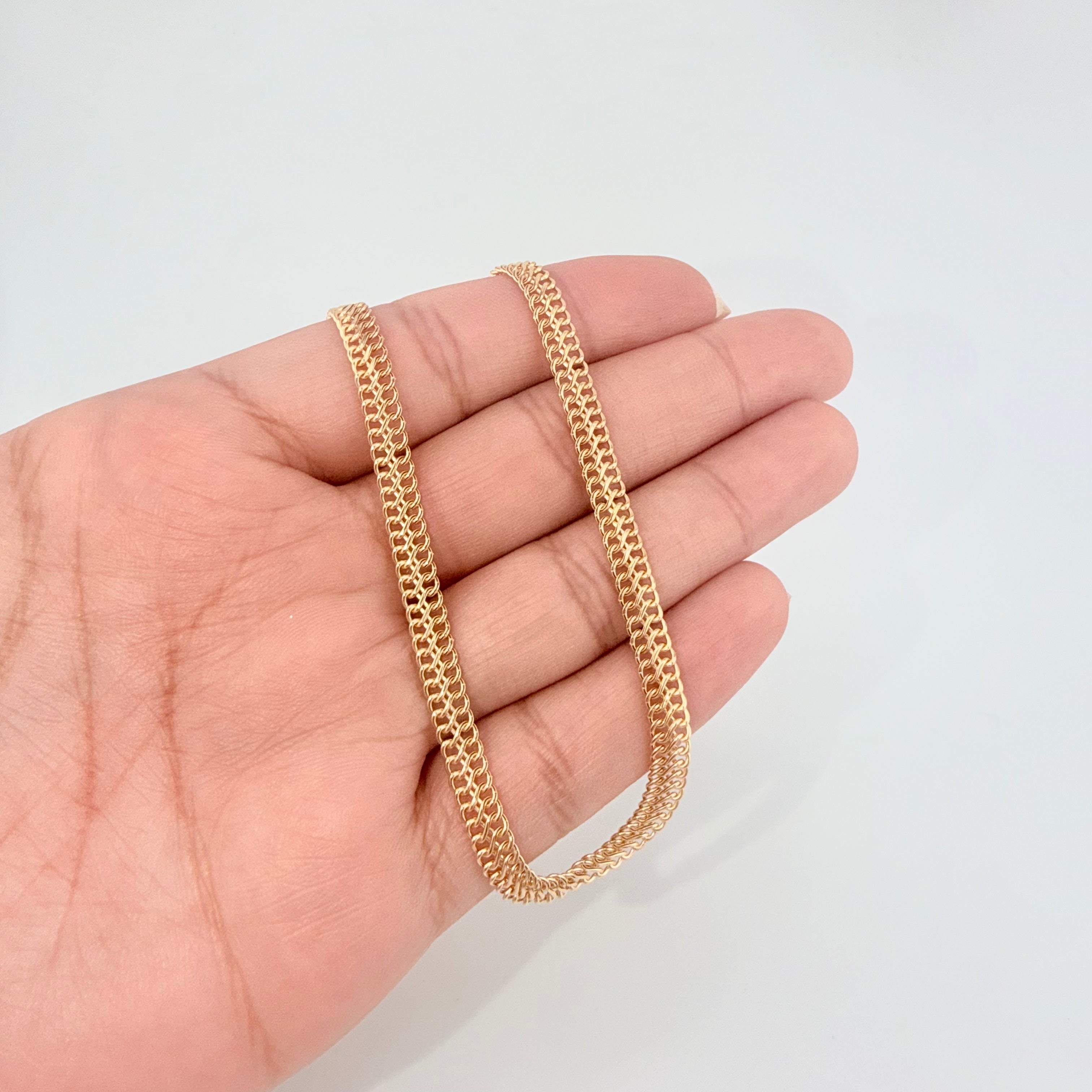 Cadena Sedusa 6.55gr / 19 3/4 in / 4.6mm Oro Amarillo +3 18K ©