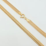 Cadena Sedusa 7.95gr / 23 1/2 in / 4.8mm Oro Amarillo +3 18K ©