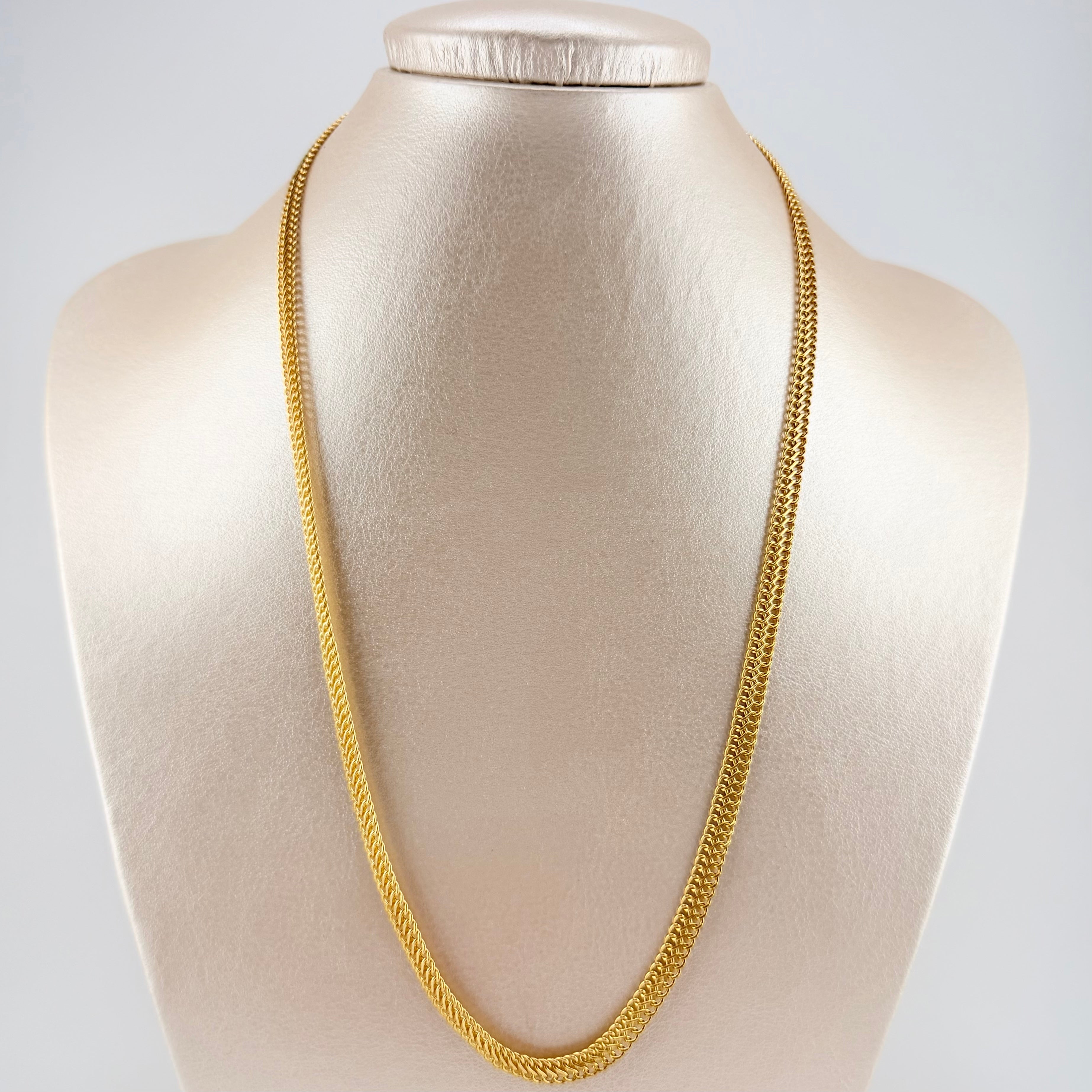 Cadena Sedusa 7.8gr / 23 1/2 in / 4.8mm Oro Amarillo +3 18K ©