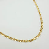 Cadena Cubana 8.35gr / 27 1/2 in / 3mm Oro Amarillo +1 18K
