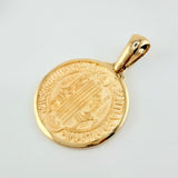 Pendant Saint Benedict 7.9gr / 1 1/2 in / 18K Yellow Gold *