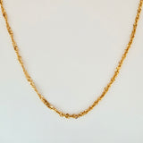 Cadena Singapur 1.95gr / 17 3/4 in / 2.3mm Oro Amarillo +3 18K ©