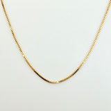 Cadena Veneciana 1 gr / 50 cm / 0.50mm Oro Amarillo +3 18K