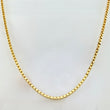 Cadena Veneciana 3.85gr / 19 3/4 in / 1.4mm Oro Amarillo +3 18K ©