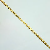 Cadena Veneciana 3.85gr / 19 3/4 in / 1.4mm Oro Amarillo +3 18K ©