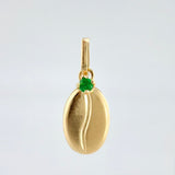 Dije Grano Café 0.45gr / 1/2 in / Oro Amarillo 18K