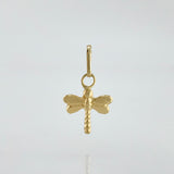 Dije Libelula 0.2gr / 1/2 in / Oro Amarillo 18K *