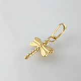 Dije Libelula 0.2 g / 1/2 in Oro Amarillo 18K