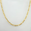 Cadena Figaro 2.65gr / 17 3/4 in / 2.3mm Oro Amarillo +1 18K *