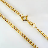 Cadena Cubana 4.75gr / 27 1/2 in / 2.3mm Oro Amarillo +1 18K *