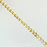 Cadena Cubana 2.9 g / 24 1/4 in / 2.4 mm Oro Amarillo 18K