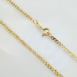 Cadena Cubana 4.7gr / 27 1/2 in / 2.3mm Oro Amarillo +1 18K ©