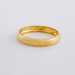 Anillo Argolla Lisa Media Caña 1.7g / T8 3/4 Oro Amarillo 18K