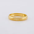 Anillo Argolla Lisa Media Caña 1.55g / T8 1/4 Oro Amarillo 18K