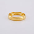 Anillo Argolla Lisa Media Caña 1.4g / T6 1/2 Oro Amarillo 18K