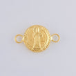 Herraje San Benito 0.5 g / 3/4 in Oro Amarillo 18K