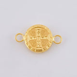 Herraje San Benito 0.5 g / 3/4 in Oro Amarillo 18K