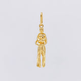 Pendant Couple 4.45g / 1 1/4 in Yellow Gold 18K