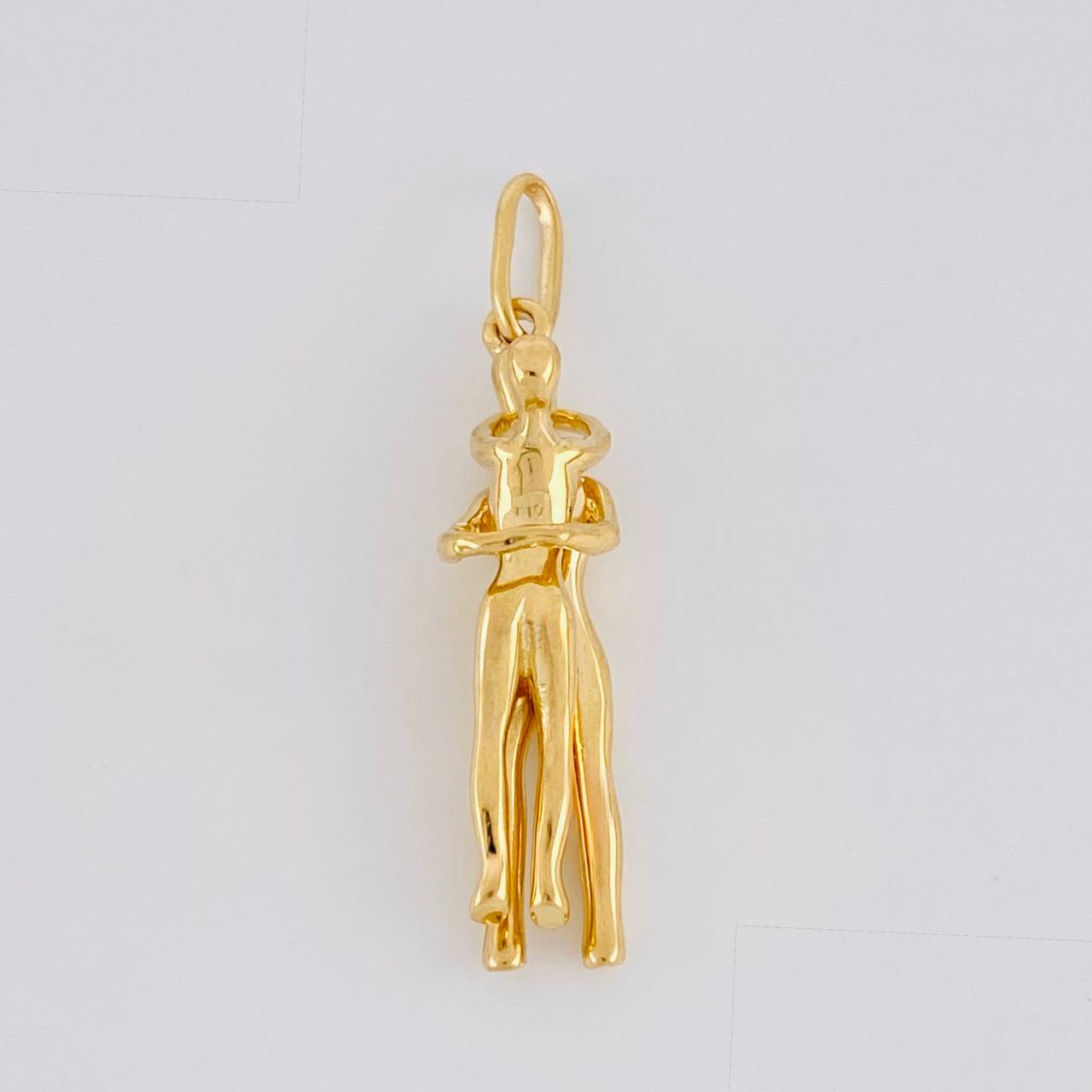 Pendant Couple 4.45g / 1 1/4 in Yellow Gold 18K
