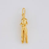 Pendant Couple 4.6g / 1 1/4 in 18K Yellow Gold