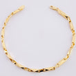 Pulso Rustico Rombo 4.55 g / 8 1/4 in / 3.8 mm Oro Amarillo 18K