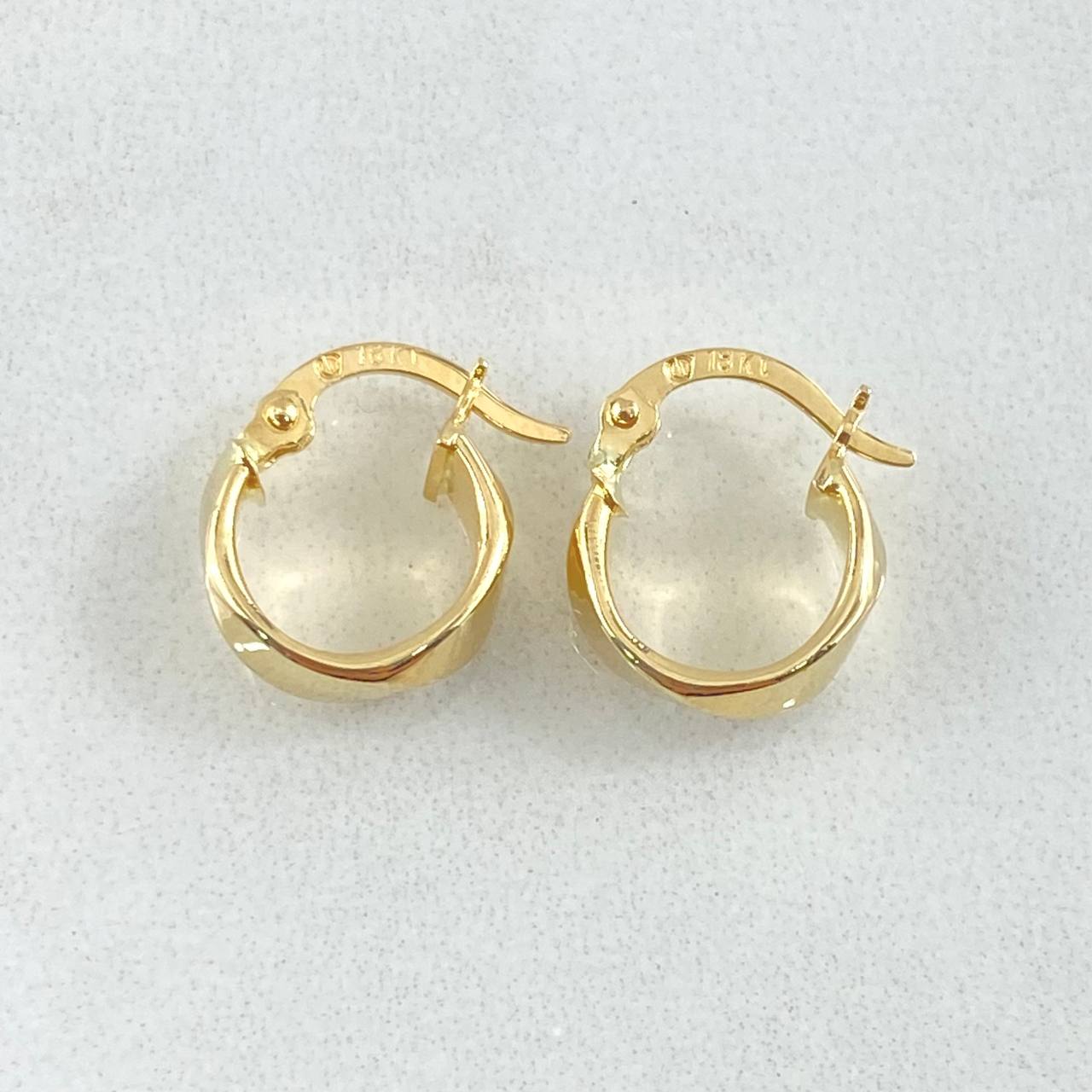Candongas Susi 1.1g / 1.3cm Oro Amarillo 18K