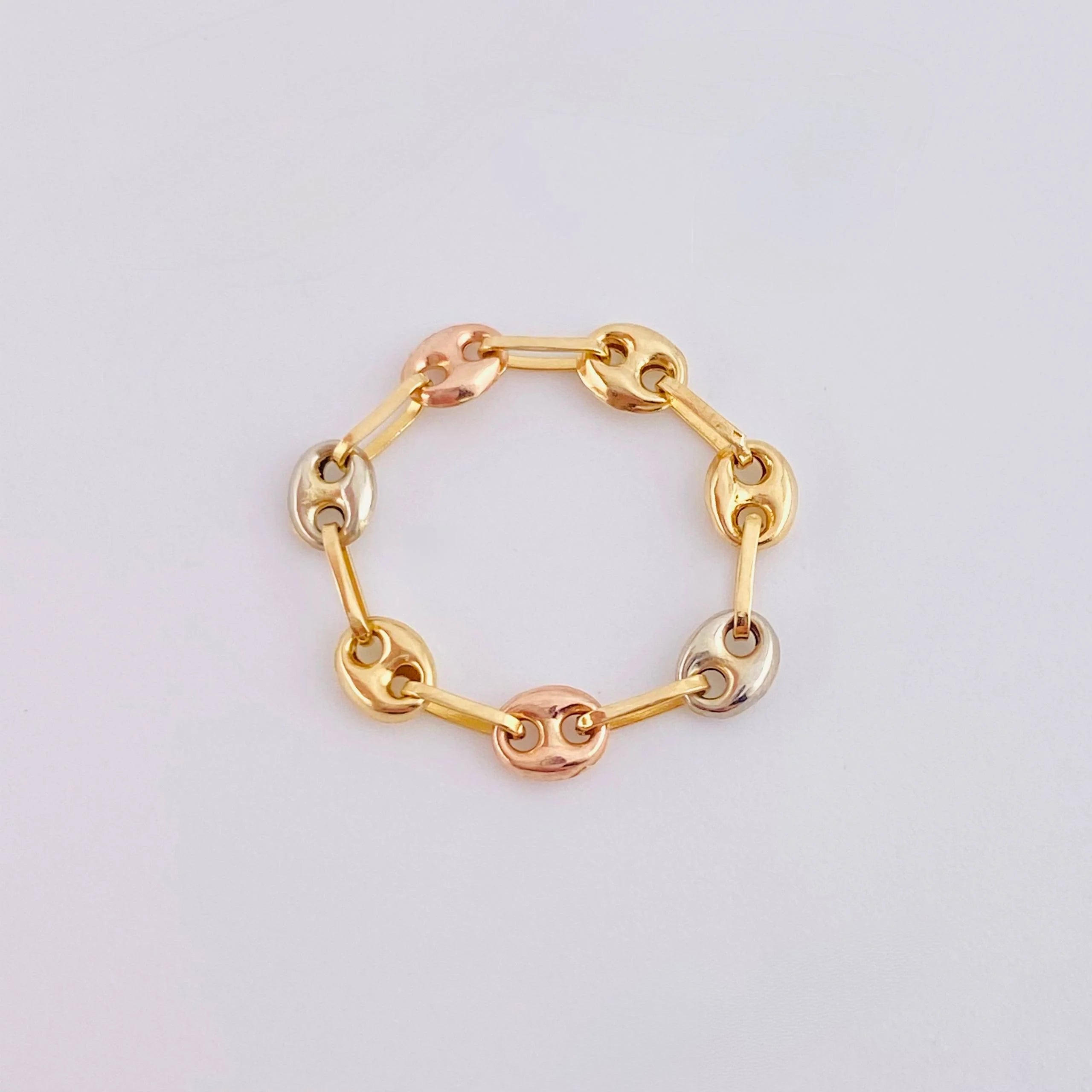 Anillo Gc 0.55 g / T5 1/4 - 5 Tres Oros 18K