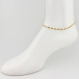 Tobillera Gc 3.5 g / 9 3/4 in / 5 mm Oro Amarillo 18K