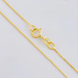 Cadena Veneciana 2.25g / 16 in / 0.9mm Oro Amarillo 18K