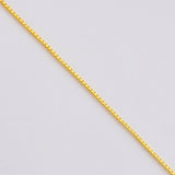 Cadena Veneciana 0.75 g / 40 cm / 0.45 mm Oro Amarillo 18K