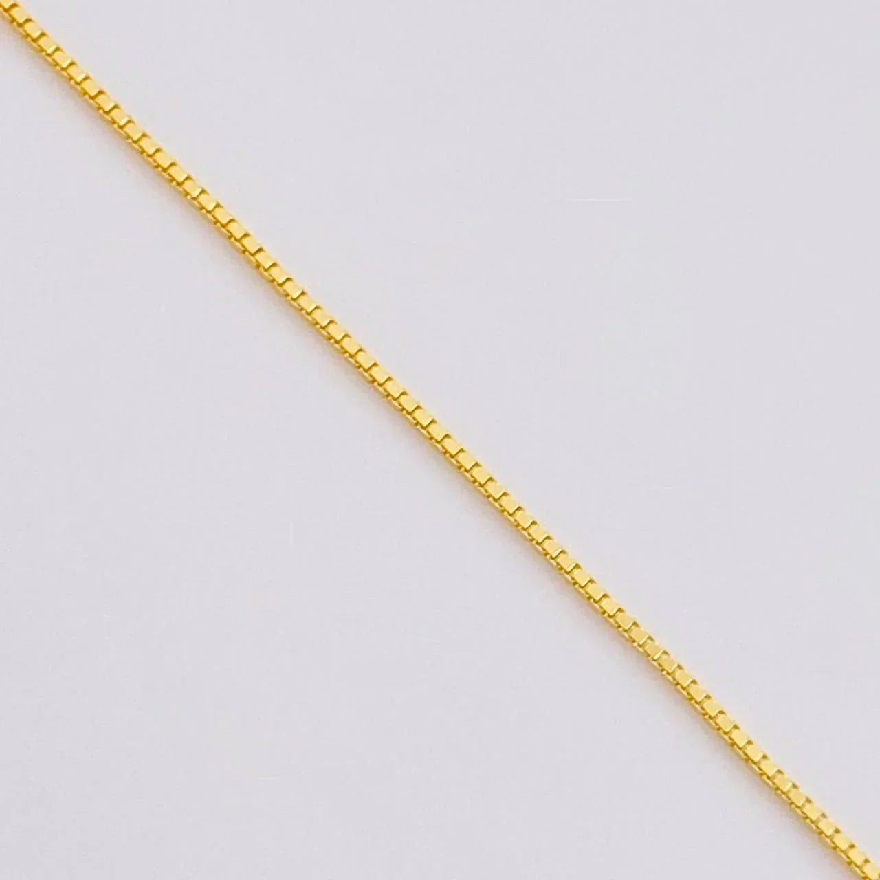 Cadena Veneciana 0.75 g / 40 cm / 0.45 mm Oro Amarillo 18K