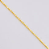 Cadena Veneciana 0.75 g / 40 cm / 0.45 mm Oro Amarillo 18K