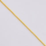 Cadena Veneciana 2.25g / 16 in / 0.9mm Oro Amarillo 18K