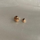 Bead Discoteca 6mm / 0.3gr Diamond Cut Rose Gold