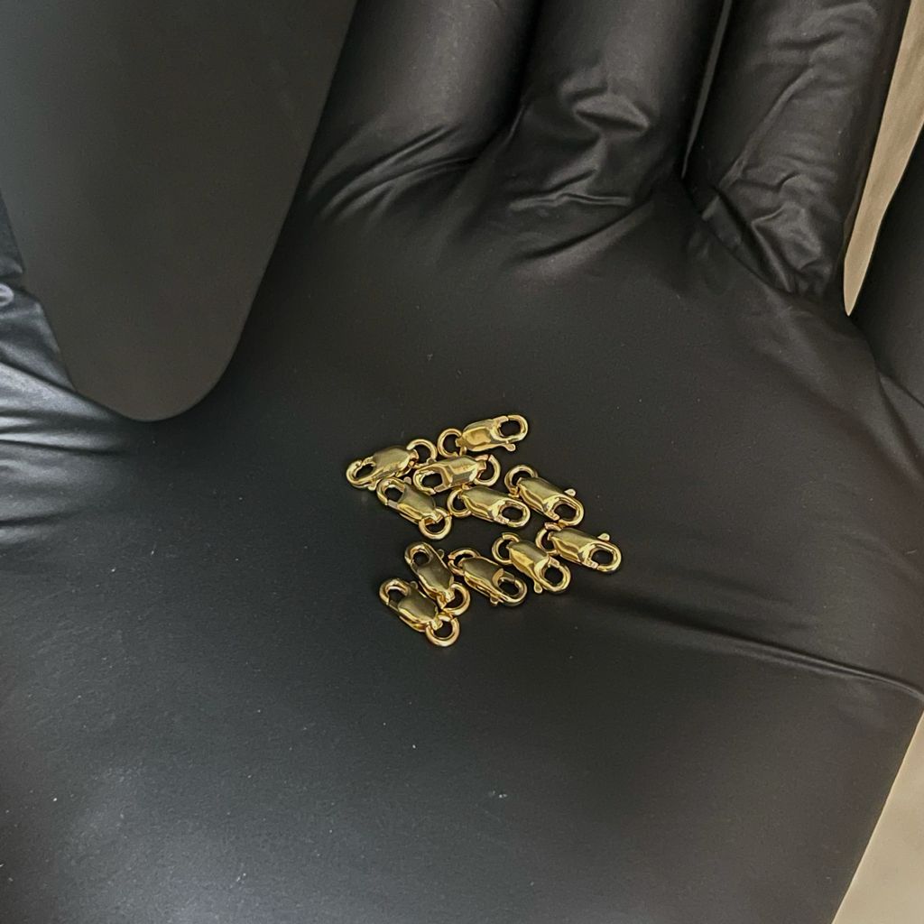 Broche Candado 0.3gr / Oro Amarillo +2 18K