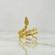 Custom Made to Order Snake Ring Diamond Cut 8gr / Yellow Gold *