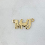 Custom Made to Order Charm Personalized Letters 4gr / Yellow Gold *