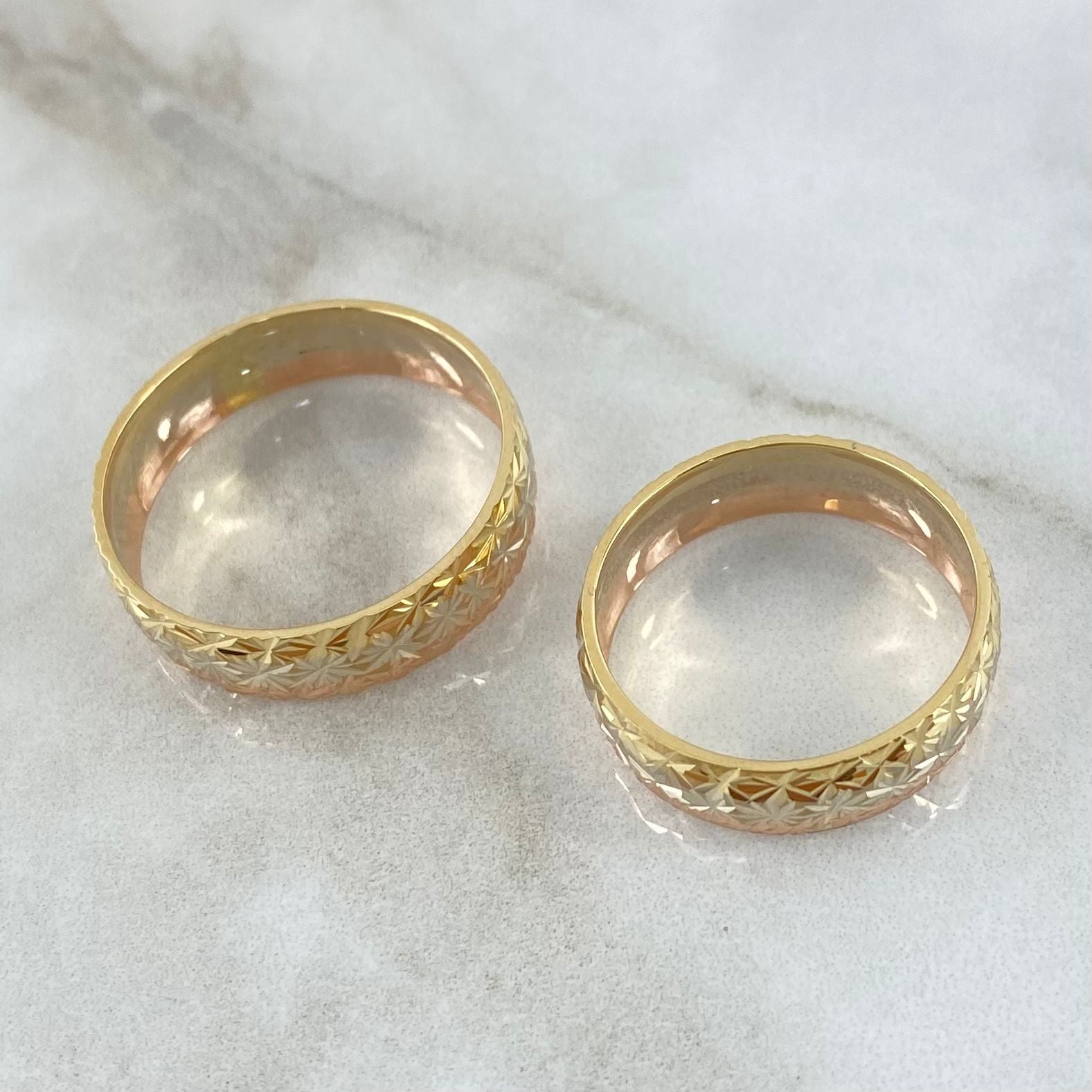 Argollas anillos matrimonio por Fabricacion Bajo Pedido Diamantadas 8gr