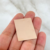 Custom Made to Order Smooth Plate Polished 6gr / Rose Gold *